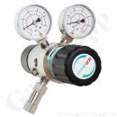 Reinstgasdruckminderer 200 bar - 0,5 bis 3 bar regelbar - 2-stufig - IN / OUT NPT 1/4" IG - 6 Port - Eingang Rechts - 20 m³/h - EPDM - Edelstahl 6.0 - GCE Druva CSLHEDJ