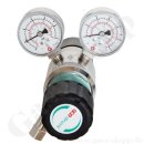 Reinstgasdruckminderer 200 bar - 0,5 bis 3 bar regelbar - 2-stufig - IN / OUT NPT 1/4" IG - 6 Port - Eingang Rechts - 20 m³/h - EPDM - Edelstahl 6.0 - GCE Druva CSLHEDJ