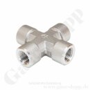 KreuzStück - 4 x Innengewinde 1/8" NPT IG - 400...