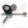 Flaschendruckminderer Schwefelwasserstoff 50 bar 1-stufig bis 2 bar regelbar - Anschluss DIN 477-1 Nr. 5 / W1" LH - Ausgang 6 mm KRV - EPDM - Edelstahl 6.0 - GCE Druva CSLHESJ