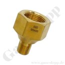 Adapter CGA-580 IG x 1/4" NPT AG - Messing