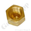 Adapter CGA-590 IG x 1/4" NPT AG - Messing