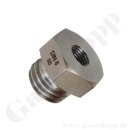 Adapter DIN 477-1 Nr.8 - W1" AG x 1/4" NPT IG -...