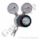 Reinstgasdruckminderer 200 bar - 0,5 bis 3 bar regelbar - 1-stufig - IN / OUT NPT 1/4" IG - 6 Port - Eingang Rechts - Edelstahl 6.0 - GCE Druva CSLH0SJ