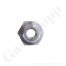 Reduzierung W21,8x1/14" LH AG x 1/4" NPT IG - DIN 477-1 Nr.1 - 200 bar - Edelstahl