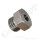 Reduzierung W24,32x1/14" AG x 1/4" NPT IG - Adapter DIN 477-1 Nr.10 - 200 bar - Messing