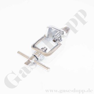 Flaschenanschluss CGA-930 x 1/4" NPT AG - CGA PIN INDEX Yoke - Helium - Edelstahl