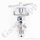 Flaschenanschluss CGA-930 x 1/4" NPT AG - CGA PIN INDEX Yoke - Helium - Edelstahl