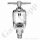 Flaschenanschluss CGA-930 x 1/4" NPT AG - CGA PIN INDEX Yoke - Helium - Edelstahl