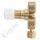 Flaschendruckminderer Stickstoff inerte Gase 300 bar 1-stufig bis 300 bar regelbar - Anschluss W30x2 DIN 477-5 Nr.54 - Ausgang M14x1,5 AG = S6 - Messing 4.5 - GASARC TECH MASTER GPS421