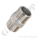 Doppelnippel G 3/4" RH x G 3/4" RH - Edelstahl...