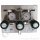 Batteriedruckminderer Entspannungsstation Druckregelstation - manuelle Umschaltung - 300 bar bis ca. 14 bar regelbar - 1-stufig - 2 Eingänge M14x1,5 AG - Ausgang 8 mm KRV - Absperrventil im Eingang - Messing verchromt 6.0 - GCE Druva MPLH0MSS00