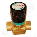 Regulierventil mit Absperrfunktion Membranventil - 50 bar - IN / OUT 1/2" NPT IG - 2 Ports - DN8 Ventil bis 100 m³ - Messing 6.0 - GCE DRUVA