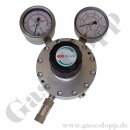 Leitungsdruckminderer bis 1300 mbar regelbar - Eingang max. 40 bar Rechts - 1-stufig - IN / OUT 1/4" NPT IG - 6 Port - EPDM - Edelstahl 6.0 - GCE Druva LSBPVSJ