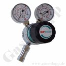 Reinstgasdruckminderer 200 bar - 0,5 bis 16 bar regelbar - 1-stufig - IN / OUT NPT 1/4" IG - 6 Port - Eingang Rechts - FKM - Messing verchromt 6.0 - GCE Druva CPLH0SJ