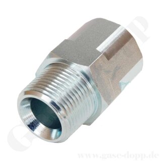 Reduzierung 3/4" NPT AG x G 3/4" IG - 240 bar - Stahl