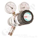 Reinstgasdruckminderer 200 bar - 0,2 bis 2 bar regelbar - 2-stufig - IN / OUT NPT 1/4" IG - 6 Port - Eingang Rechts - EPDM - 3 m³/h - Edelstahl 6.0 - GCE Druva CSLLEDJ