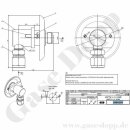 Rückwandeinbau Adapter für Labor...