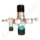 Flaschendruckminderer Schwefelwasserstoff 60 bar 2-stufig...