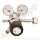 Flaschendruckminderer Ammoniak 60 bar 2-stufig - 0,2 bis 2,0 bar regelbar - Anschluss W21,8x1/14" DIN 477-1 Nr.6 - Ausgang 1/8" KRV - EPDM - 3 m³/h - Edelstahl 6.0 - GCE Druva CSLLEDJ