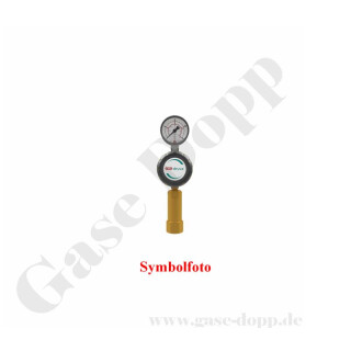 Leitungsdruckminderer bis 8 bar regelbar - Eingang max. 60 bar Rechts - 1-stufig - IN / OUT 15 mm RVS - 4 Port - mit Sicherheitsüberdruckventil - 100 m²/h - FKM - Messing 5.0 - GCE Druva Tec LMTH0SF Sondermontage