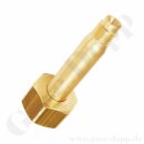 Flaschenanschluss Wasserstoff Brenngas Formiergas 200 bar...