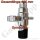 Flaschendruckminderer Sauerstoff Synthetische Luft 300 bar 2-stufig - bis 10 bar regelbar - Anschluss W30x2" DIN477-5 Nr.59 - Ausgang 1/4" KRV - 6 Port - Eingang Rechts - Messing verchromt 6.0 - GCE Druva CPLH0DJ