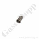 Stützhülse für KRV 10 mm Doppelklemmringverschraubungen und Schläuchen mit ADØ 10 mm - IDØ 8 mm - Edelstahl - HAM-LET