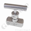 Nadelventil - IN / OUT G 1/4" IG - gerader Durchgang...