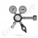 Flaschendruckminderer Pr&uuml;fgas 200 bar 2-stufig 0,1...