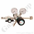Flaschendruckminderer Pr&uuml;fgas 200 bar 2-stufig 0,2...
