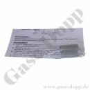 Edelstahl Filterelement 15 μm - Filtergröße 15 μm - für Inlinefilter H600 + T-Filter H600R - Ham-Let Z-600