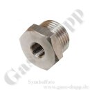 Reduzierung G 3/4" AG x 3/8" NPT IG - kurze...