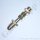 Flaschenanschluss Adapter BS341 No.3 - G 5/8" AG x W21,8x1/14" AG - BS341 Nr.3 x DIN 477-1 Nr.6 - 200 bar Helium - Länge 120 mm - Messing - mehrteilig gedichtet