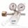 Flaschendruckminderer Sauerstoff synthetische Luft 300 bar 1-stufig bis 100 bar regelbar - Eingang Links W30x2" DIN 477-5 Nr. 59 - Ausgang 6 mm KRV - Messing vernickelt 6.0 - GASARC SPEC MASTER HPS621