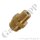 Doppelnippel W30x2 LH AG x 1/2" NPT AG - Adapter Wasserstoff Methan DIN 477-5 Nr.57 - 300 bar - Messing