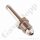 Flaschenanschluss BS341 No.4 - G 5/8" AG x 1/4" NPT AG - 250 bar - Interte Gase - Messing verchromt 6.0