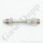 Flaschenanschluss Adapter CGA-580 AG x W24,32"x 1/14" AG - Stickstoff 200 bar - Länge 156 mm - Messing vernickelt / Edelstahl