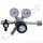 Flaschendruckminderer Ammoniak 50 bar 1-stufig bis 3 bar regelbar - Anschluss W21,8x1/14" - Ausgang: 1/4" NPT IG - mit Absperrventil - EPDM - Edelstahl 6.0 - GCE DruvaPUR - CSLHESJ