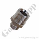 Doppelnippel G 3/4" AG x 1" NPT AG - 400 bar -...