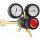 Flaschendruckminderer 300 bar - Stickstoff Argon Helium - 2-stufig - Eingang W30x2 DIN 477 Nr.54 - bis 10 bar regelbar - Ausgang G 3/8" AG - max. 35 m³/h - Messing - GCE ProStage PSF21200016