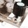 Batteriedruckminderer Entspannungsstation Druckregelstation - halbautomatische Umschaltung - 200 bar - bis 2 bar regelbar - 2-stufig - 2 x IN M14x1,5 AG - OUT 1/4" NPT IG - mit Induktivmanometer + Eigengasspülung - Messing verchromt 6.0 - GCE Druva