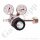 Flaschendruckminderer Helium Argon  200 bar 2-stufig bis 100 bar regelbar - Handanschluss rechts W21,8x1/14" DIN 477-1 Nr. 6 - Ausgang 1/4" NPT IG - Sondermontage - Messing verchromt 6.0 - GCE Druva CPLH0SJ