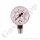 Manometer Ø 50 mm 0 - 350 bar / 250 bar - 1/4" NPT Anschluss (6 Uhr) - Edelstahl