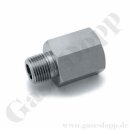 Reduzierung 1/4" NPT AG x 1/2" NPT IG - 630 bar...