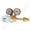 Flaschendruckminderer BS341 No.4 - 200 bar 1-stufig bis 20 bar regelbar - Anschluss BS341 No.4 - Ausgang 6 mm KRV - Messing 4.5 - GASARC TECH MASTER