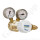 Flaschendruckminderer BS341 No.4 - 200 bar 1-stufig bis 20 bar regelbar - Anschluss BS341 No.4 - Ausgang 6 mm KRV - Messing 4.5 - GASARC TECH MASTER