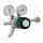 Flaschendruckminderer CGA-350 200 bar 1-stufig bis 28 bar regelbar - Anschluss 0,825"-14 NGO LH CGA350 - Ausgang 6 mm KRV - FKM - Messing verchromt 6.0 - GCE Druva CPLH0SJ
