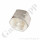 Flaschenanschluss DIN 477-5 Nr.57 - W30x2" LH x 1/2" NPT AG - Wasserstoff Brenngas Formiergas 300 bar - Sechskantanschluss - Länge  ca 94 mm - Edelstahl silver platet