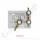 Druckregelstation 1 Eingang 300 bar - bis 20 bar regelbar - IN 1/4" NPT IG - OUT 1/4" NPT IG - Prozessgasspülung - max. 20m³ - FKM - Messing - GCE DruvaTec MTLXSGX